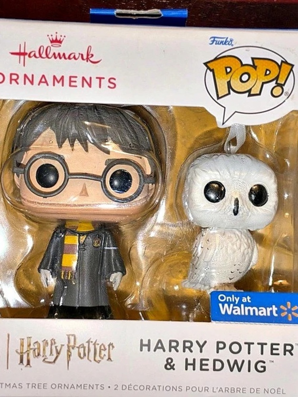 Funko Harry Potter & Hedwig Pop! Christmas Tree Ornaments
